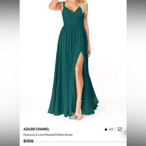 Azazie formal dress